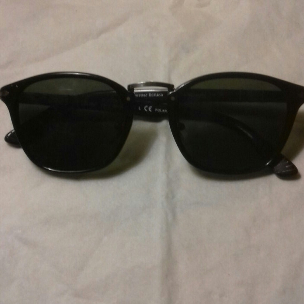 Persol, Men's Square Acetate Keyhole Sunglasses